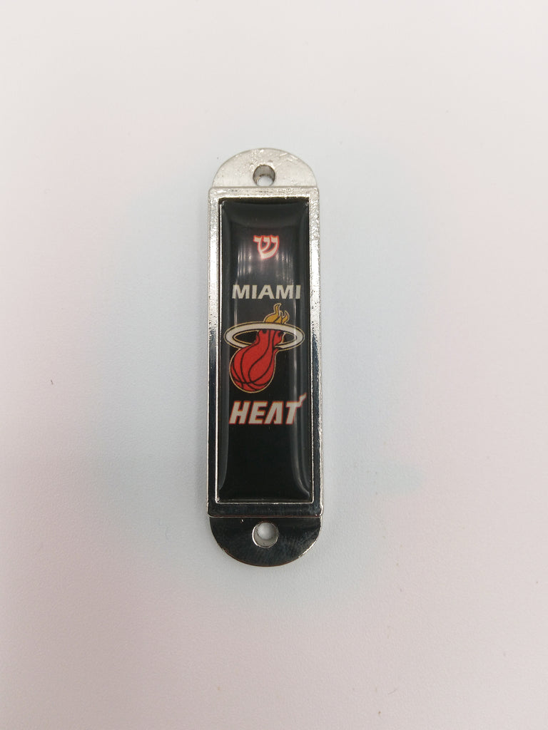Miami Heat Basketball Team Car Mezzuzah - Mini Mezuzah - New Item
