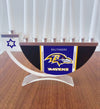 Ravens Menorah for Hanukkah - Football Menorah