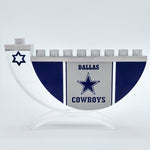 Dallas Cowboys Menorah - Sports Menorah for Hanukkah- SP Men 61 Dallas Cowboys