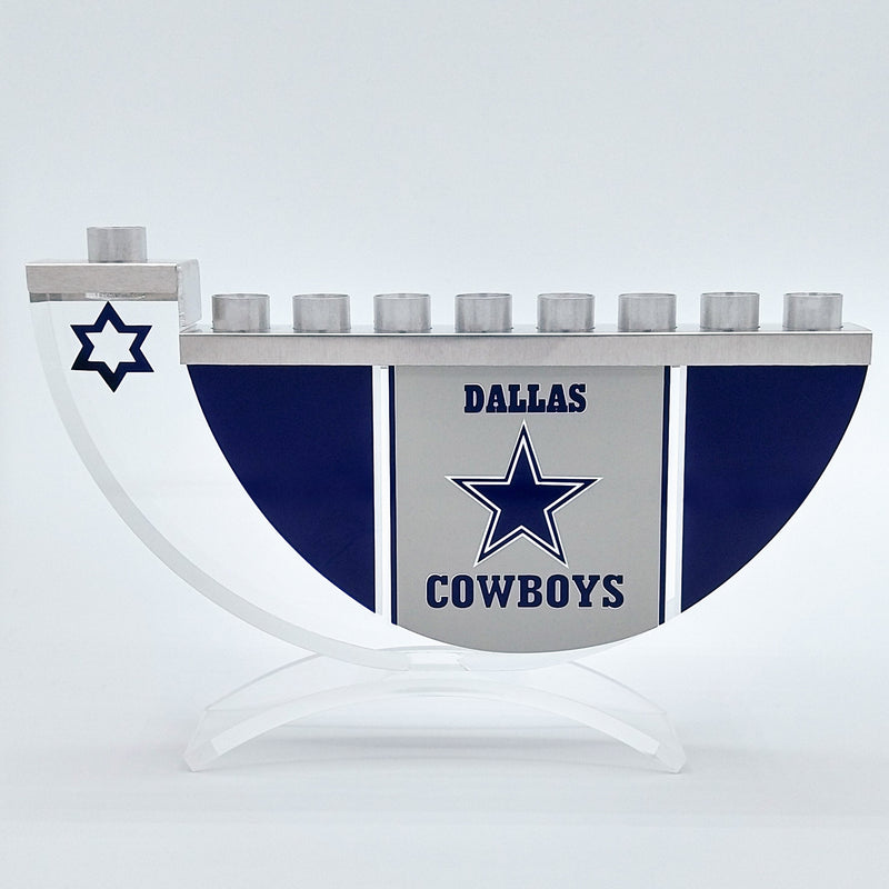 Dallas Cowboys Menorah - Sports Menorahs for Hanukkah