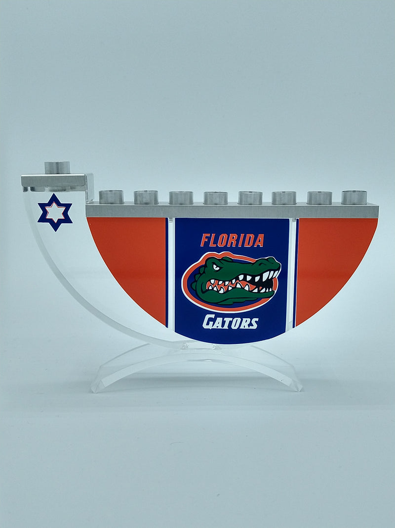 University of Florida Gators Menorah for Hanukkah