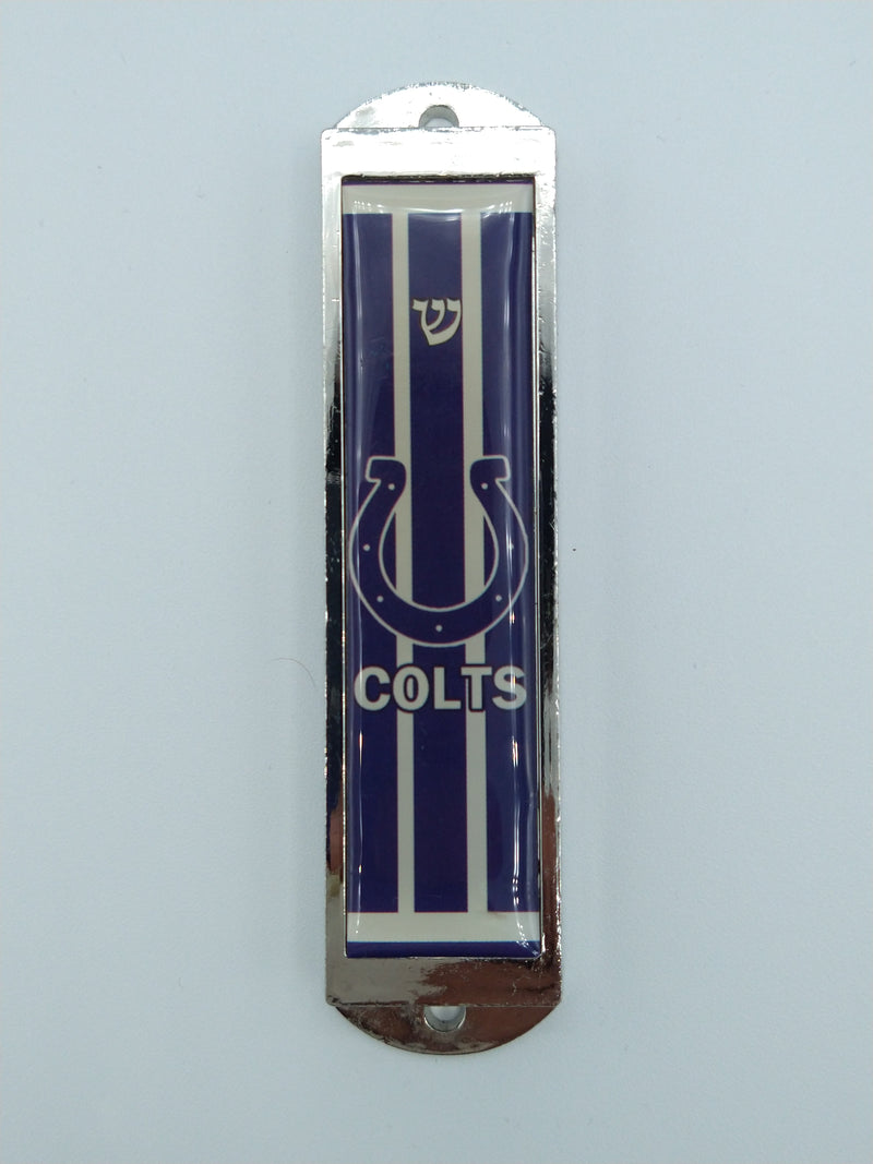 Indianapolis Colts Mezuzah - Sports Teams Mezuzahs - Sports Teams Kippahs - SMZ 71 Indianapolis Colts