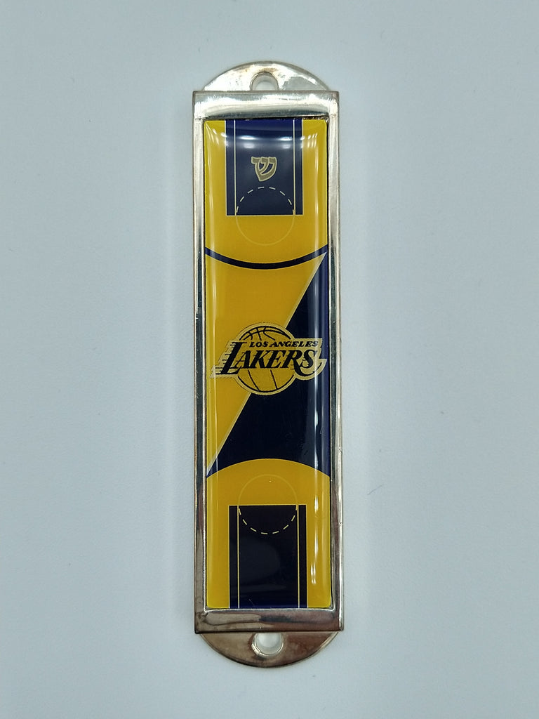 Los Angeles Lakers Mezuzah - Sports Teams Mezuzahs - Sports Teams Kippahs - SMZ 11 LA Lakers