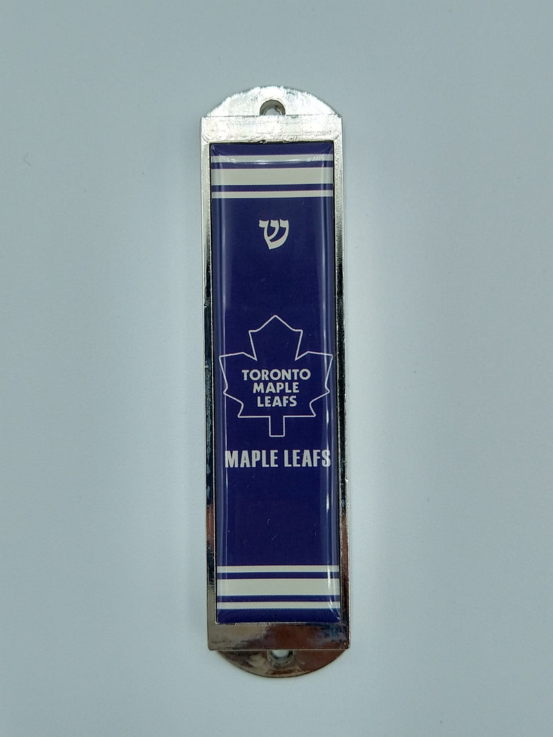 Toronto Maple Leafs Mezuzah - Sports Teams Mezuzahs - Sports Teams Kippahs - SMZ 79 Toronto Maple Leafs