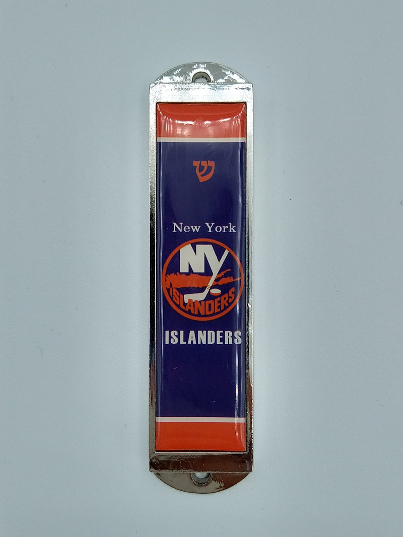 New York Islanders Mezuzah - Sports Teams Mezuzahs - Sports Teams Kippahs - For NY Islanders Hockey Fans SMZ 77 NY Islanders