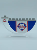 Philadelphia Phillies Menorah for Hanukkah - Baseball Sports Menorah