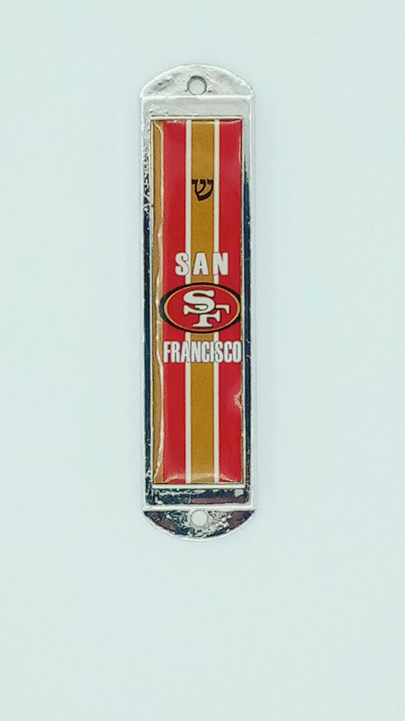 San Francisco 49ers Mezuzah - Sports Teams Mezuzahs - Limited Stock