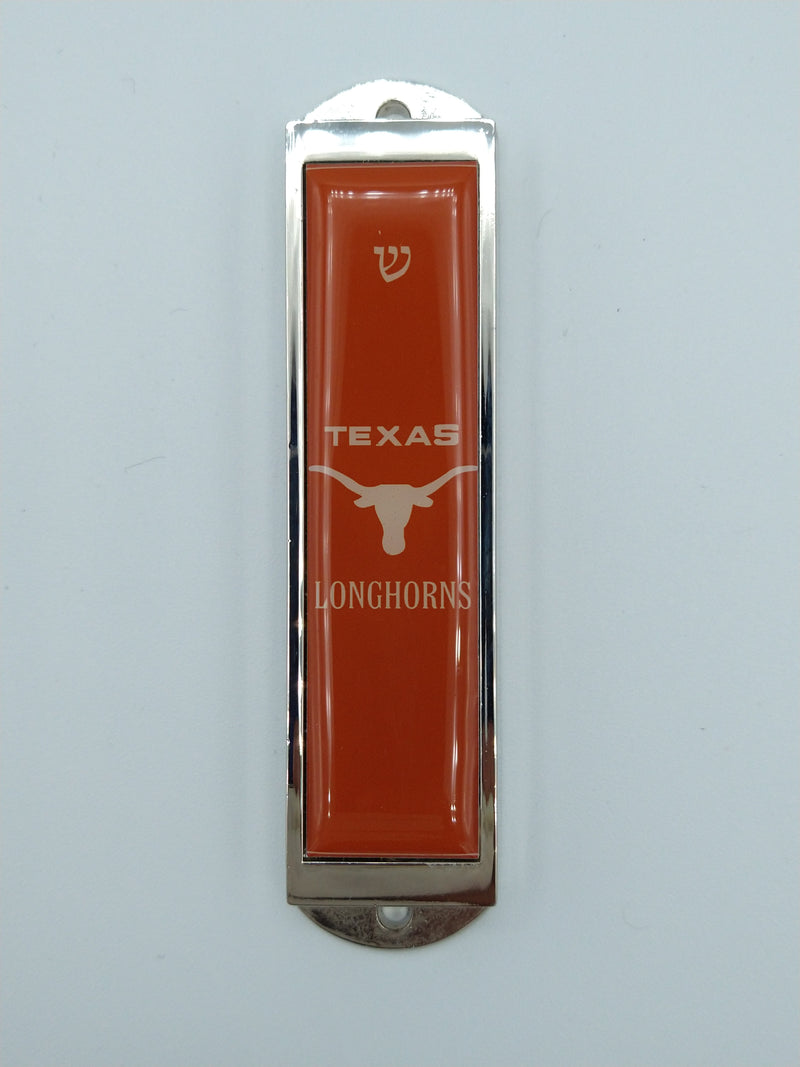 University of Texas Mezuzah - Sports Teams Mezuzahs - Sports Teams Kippahs - SMZ 19 Texas Longhorns